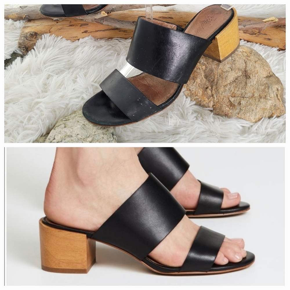 Madewell the Kiera mule sandal black